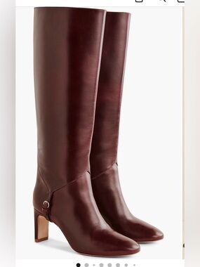 Reformation Gaelle Knee High Boot Ruby 7.5 NWOB